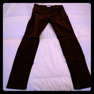Burgundy Loft Jeans